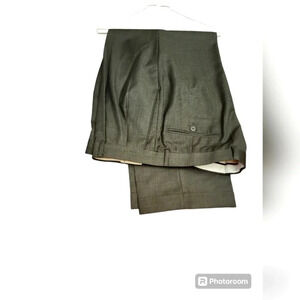 Vintage Mens Louis Raphael Rassa Oro Suit Pants Straight Leg Size 38